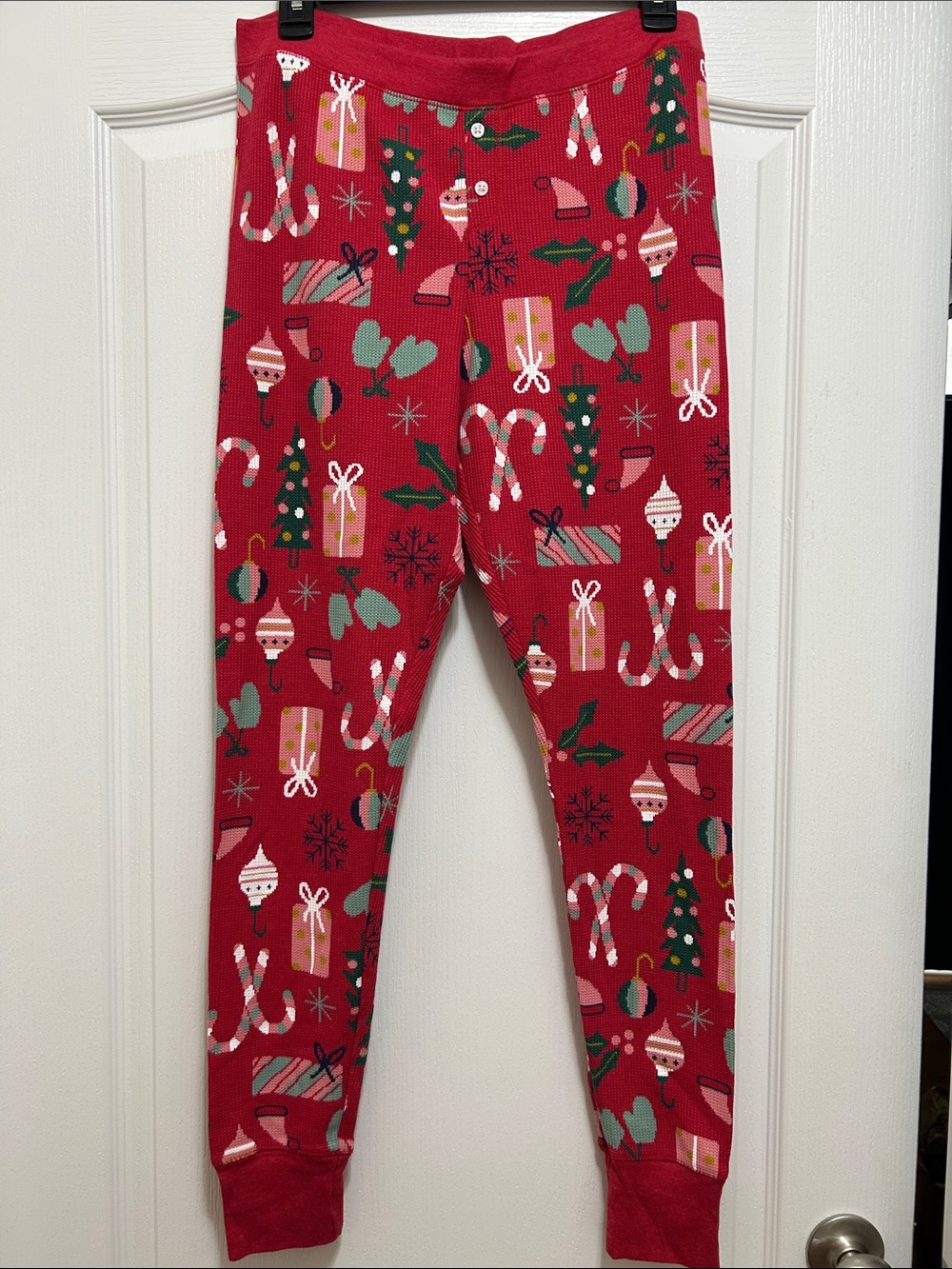 Women’s Red Holiday Print Pajama Pants